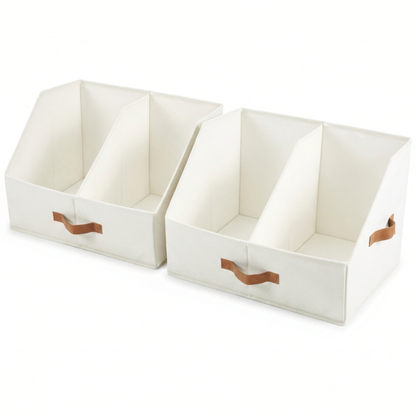 Trapezoid Storage Bin - Ivory