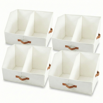 Trapezoid Storage Bin - Ivory