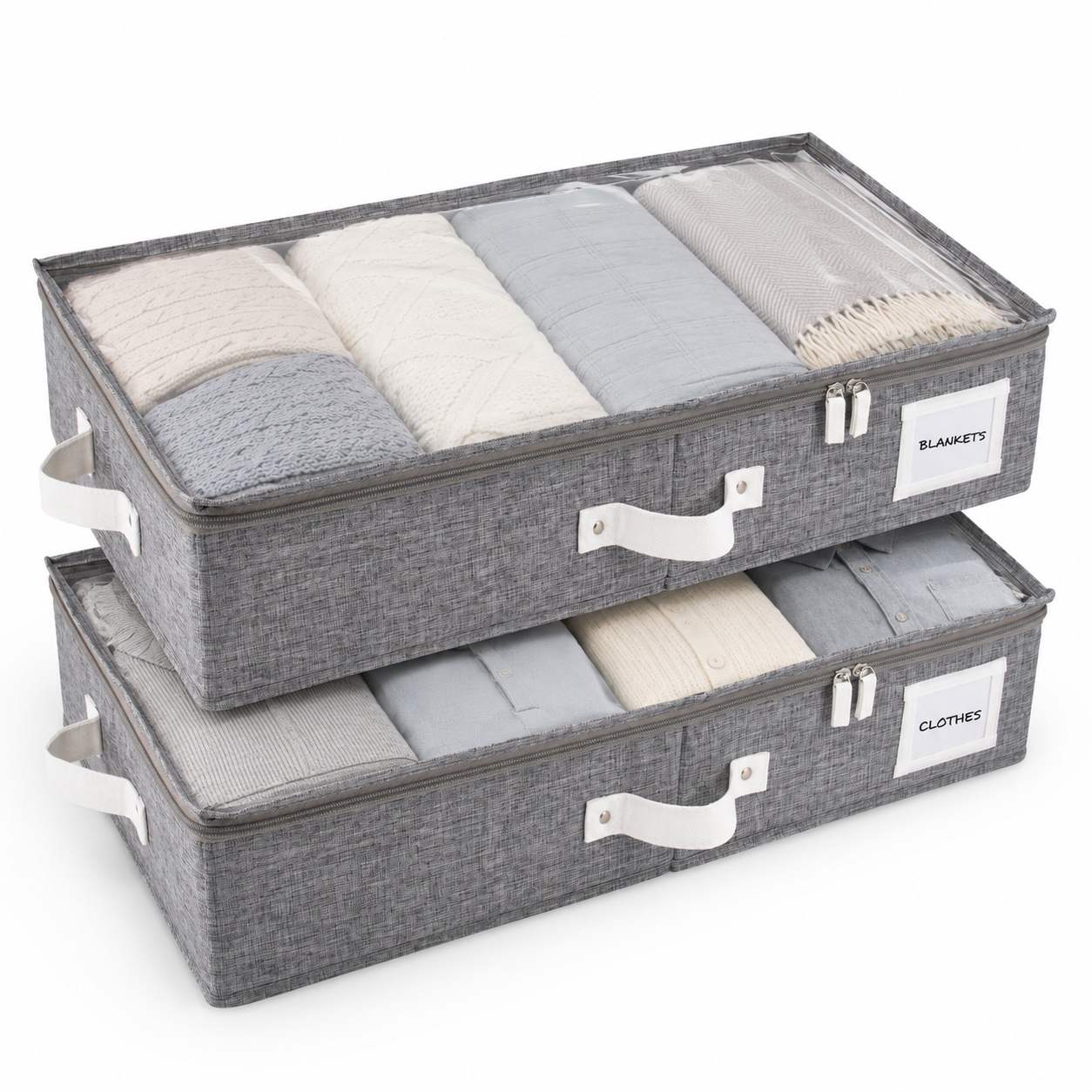 Under Bed Storage (Light Gray)