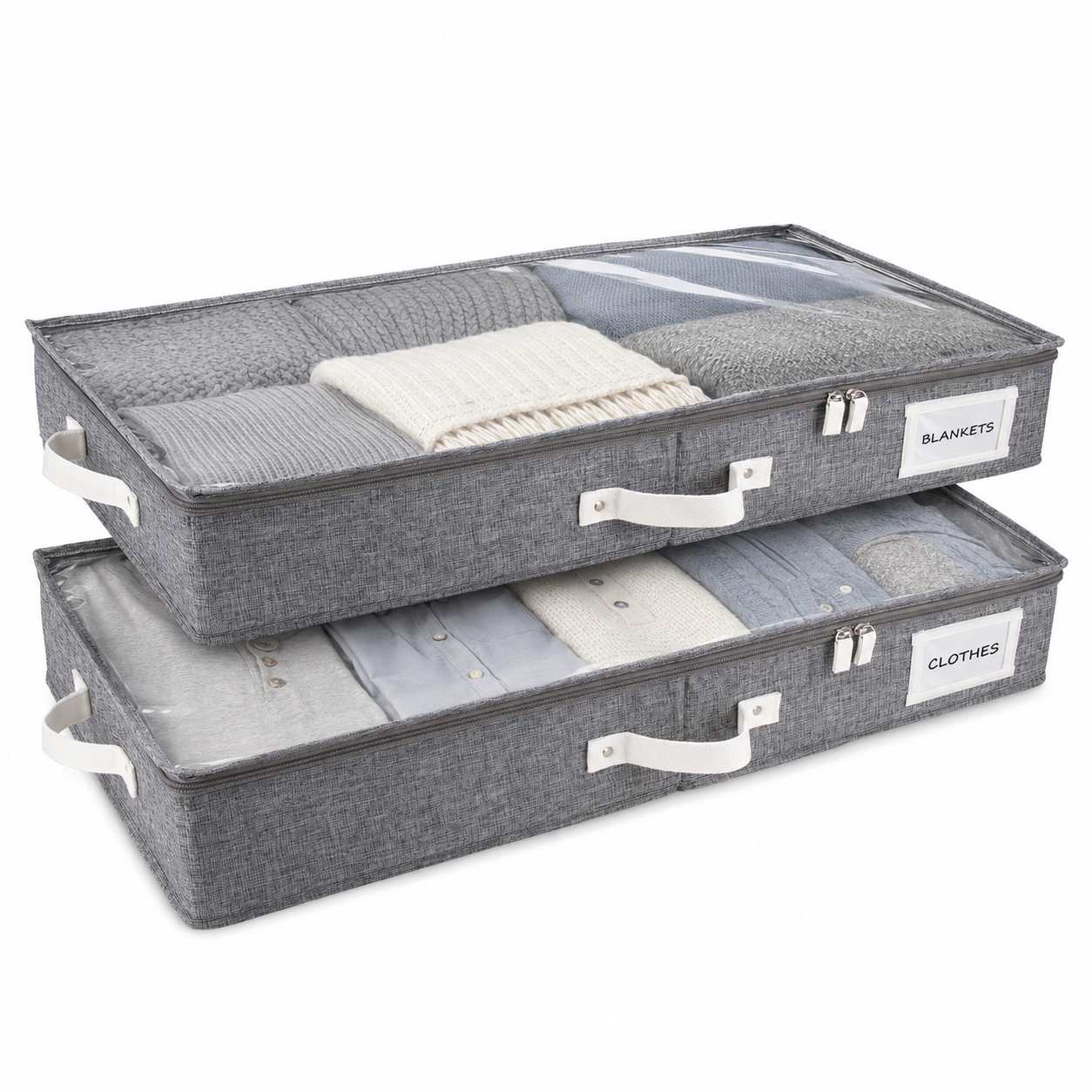 Under Bed Storage (Light Gray)