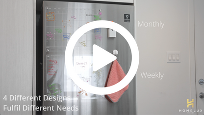 Acrylic Magnetic Fridge Calendar