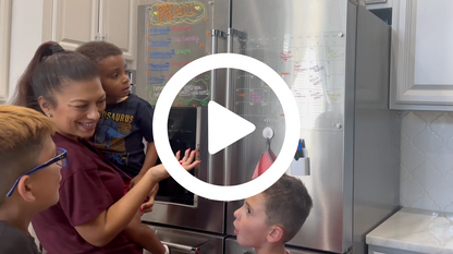 Acrylic Magnetic Fridge Calendar