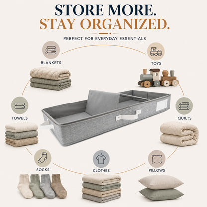 Under Bed Storage (Light Gray)