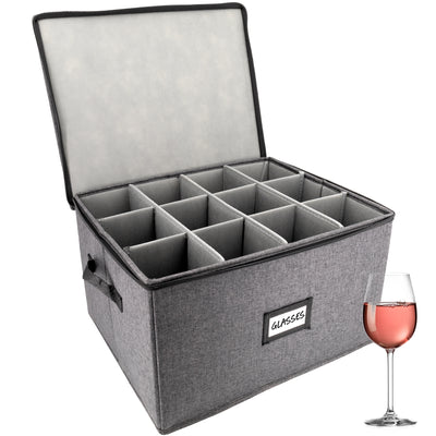 Hard Shell China Storage Containers (Dark Gray)