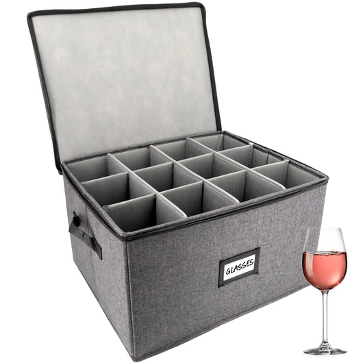 Hard Shell China Storage Containers (Dark Gray)